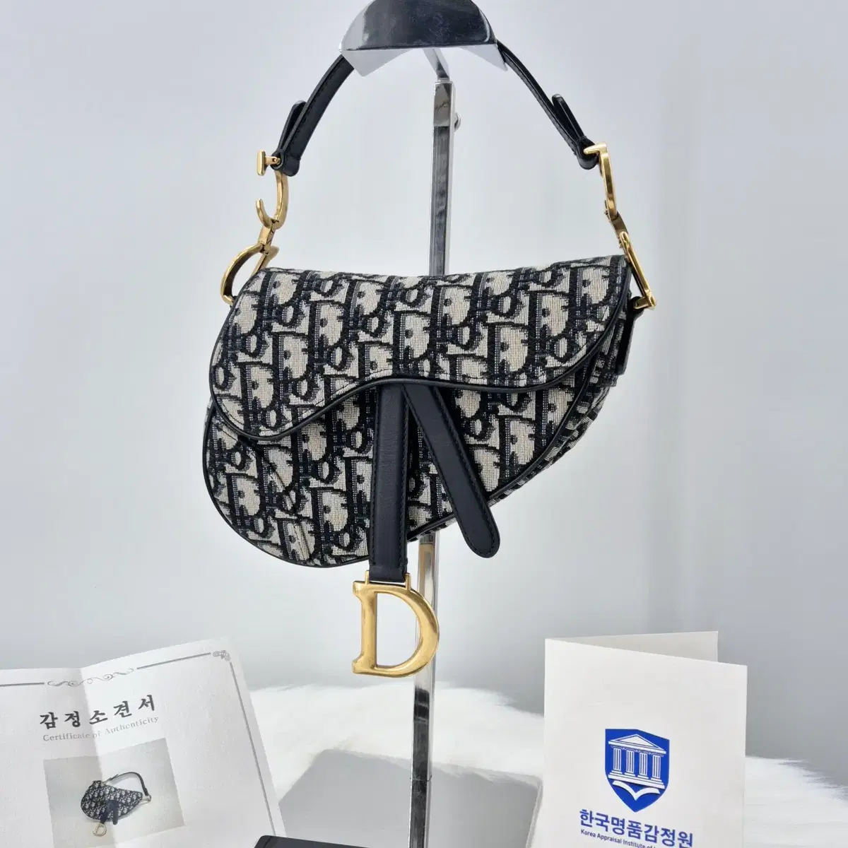 [Appraisal Complete] Dior Oblique Mini Saddle Bag Tote Bag (M0447CTZQ)