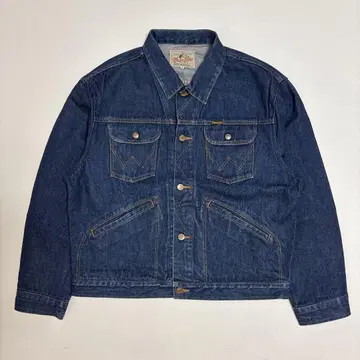 90s WRANGLER 데님 자켓 다크 네이비