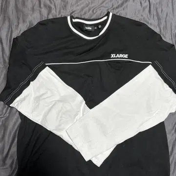XLARGE 롱 T 블랙