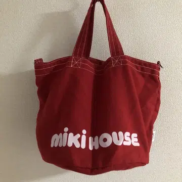 MIKIHOUSE 버킷형 토트백 HITACHI WOOO 콜라보