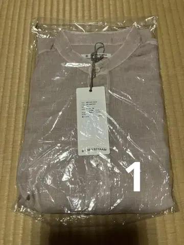 MAATEE&SONS / 도S 리넨 셔츠 / SAKURA