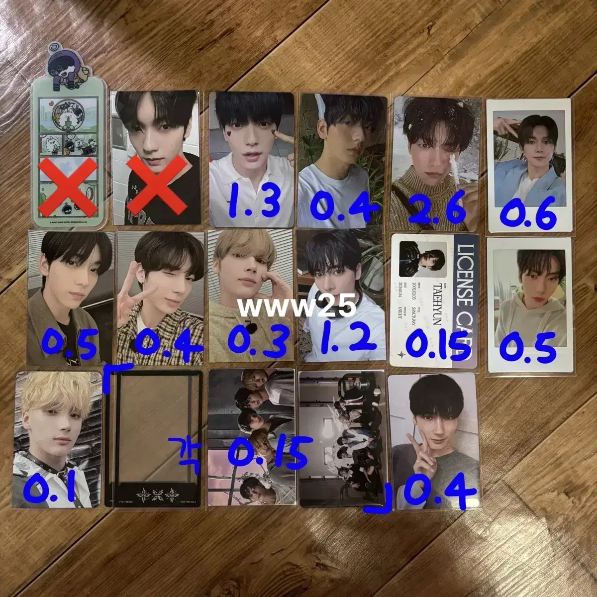 txt poca wts Tomorrow X Together txt horned txt pop up poca broadcast