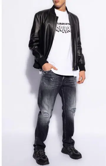 Dsquared2 그레이 '642' 진 사이즈 48