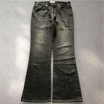 00s 블랙 플레어 진, 일본산 y2k
