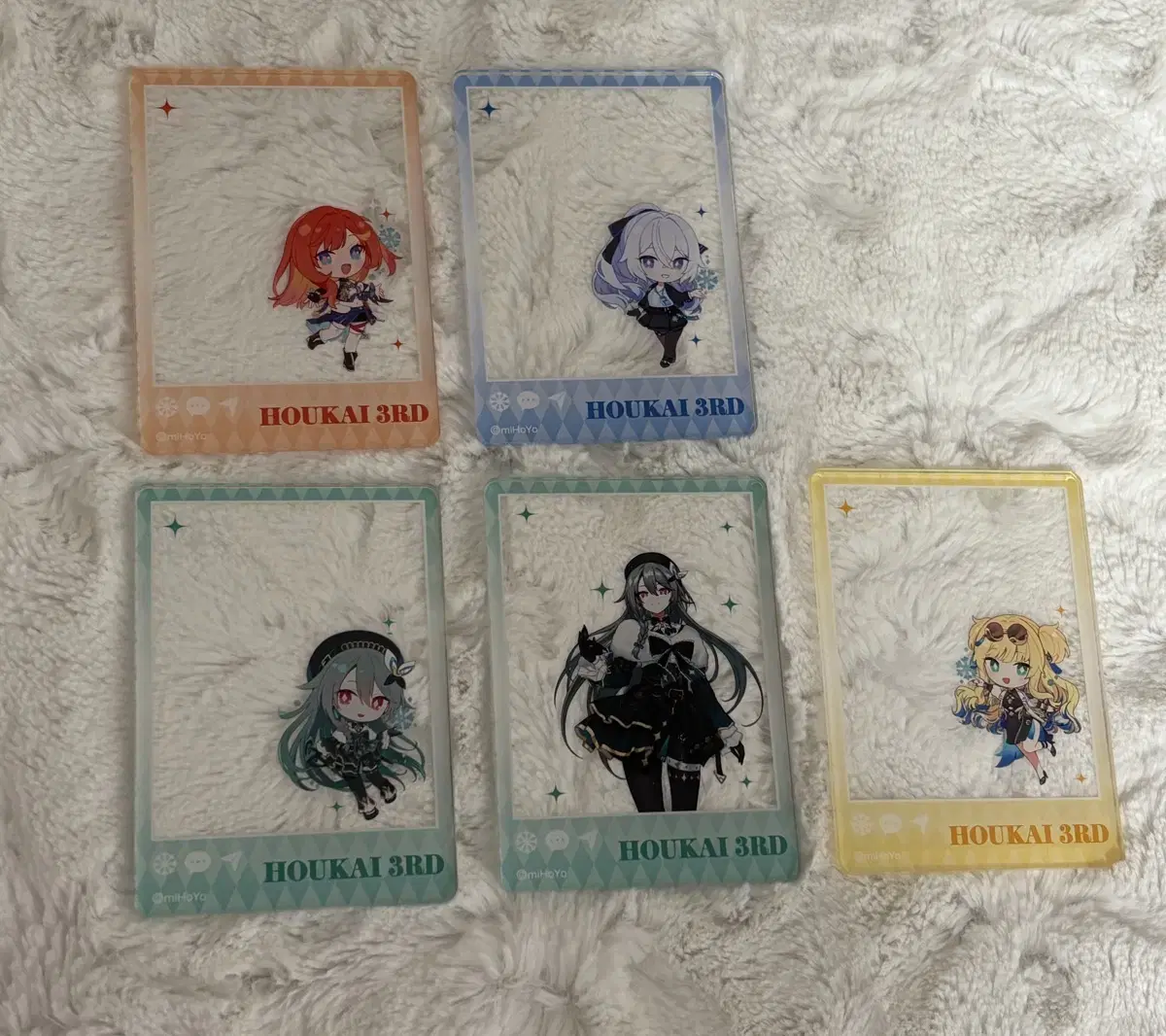 Honkai Impact 3rd Don Quijote Collaboration Goods Acrylic Card