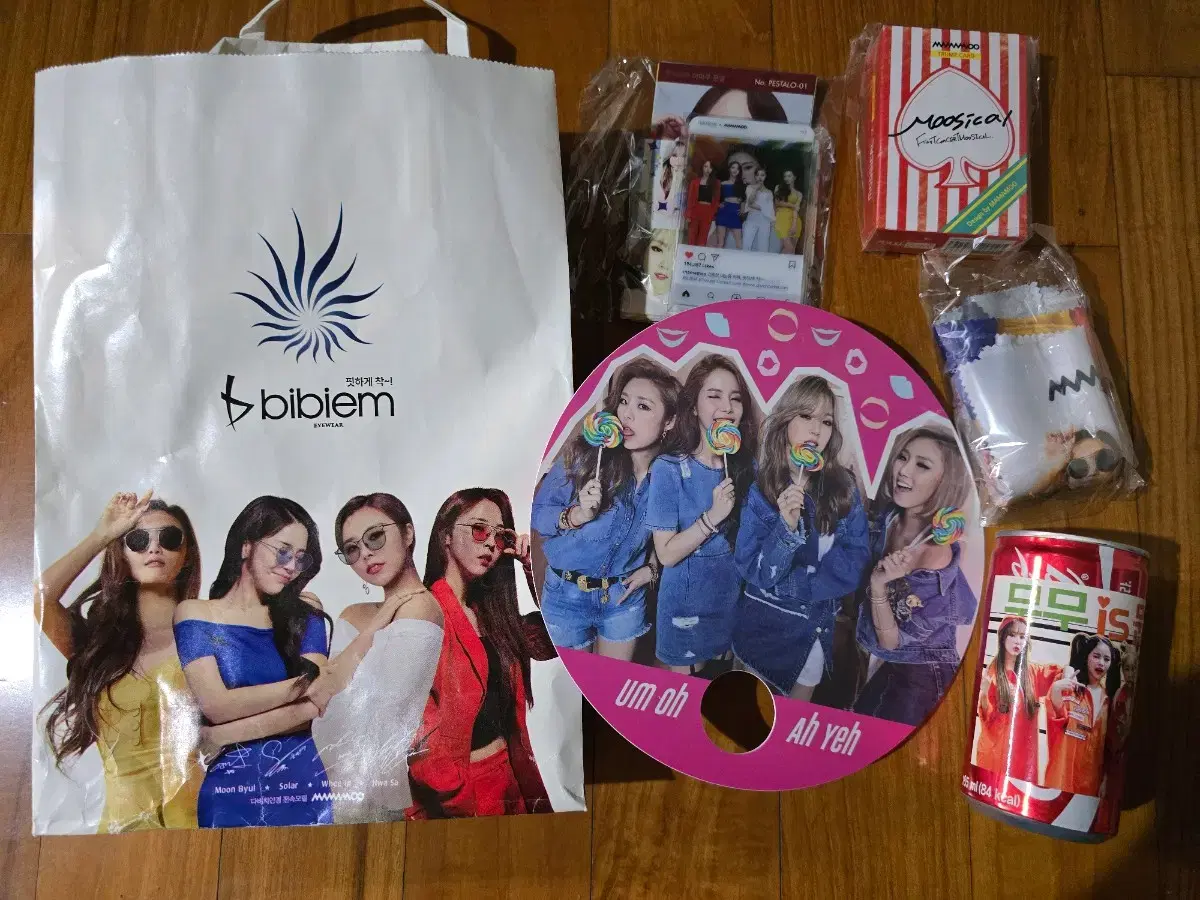 마마무 무지컬 트럼프 카드 미개봉, 공방 부채, 다비치 굿즈