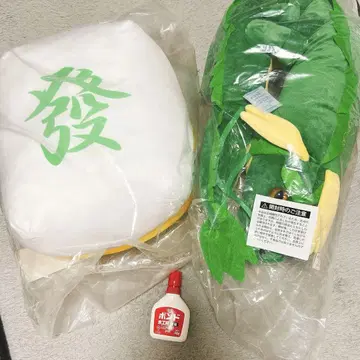 마작패와 드래곤, 용 봉제 인형