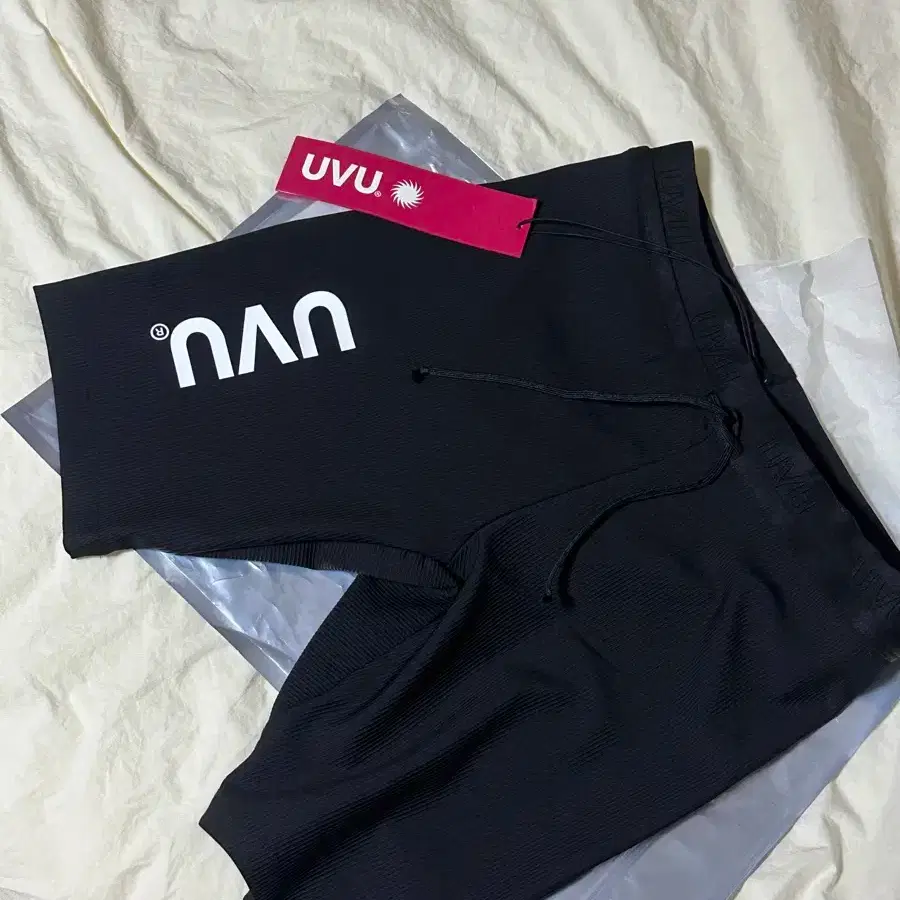 UVU Half Tights Black, Size L, with Tag #uvu,#uvu타이즈,#러닝