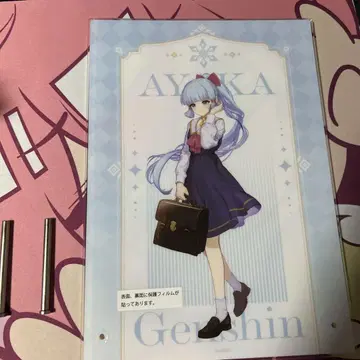 Genshin Impact 아크릴 스탠드 gigo 콜라보 카미사토 아야카