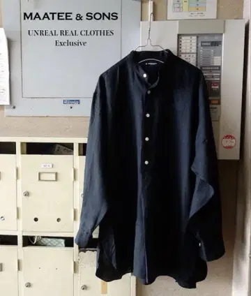 MAATEE&SONS/린넨 풀오버 셔츠