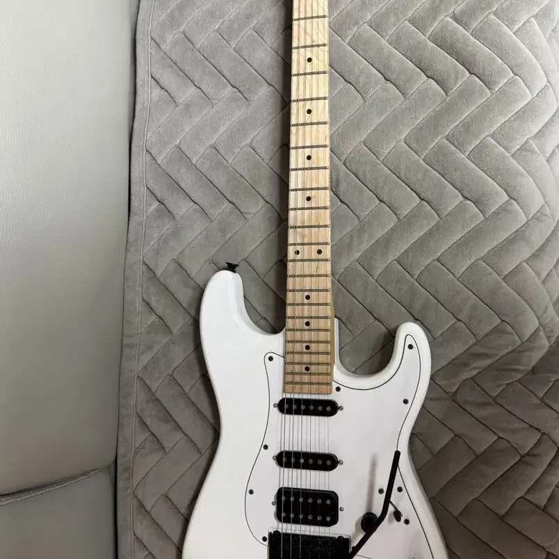 ギター HEX E100 GRAY Hex E100 S/SG Slate Gray Stratocaster Electric Guitar with