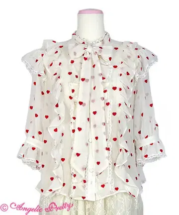 Petit Heart 블라우스 Angelic Pretty