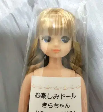 리카짱 즐겁게 놀자 인형 키라짱