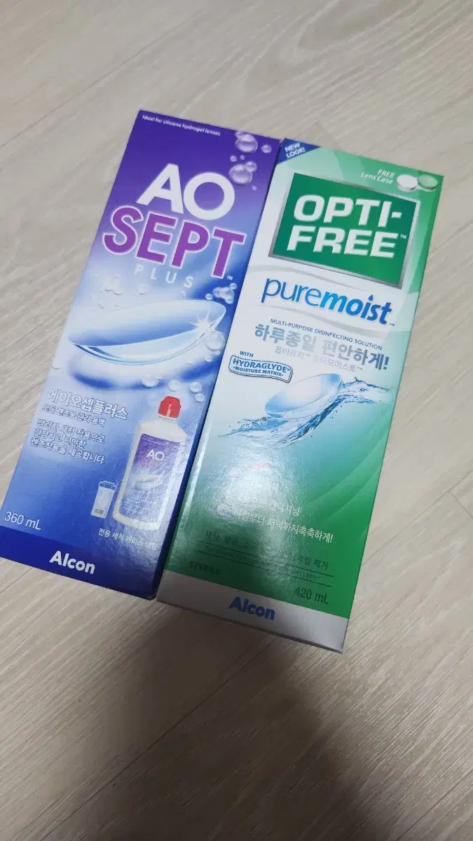 Aosept + Opti-Free Pure Moist 420ml