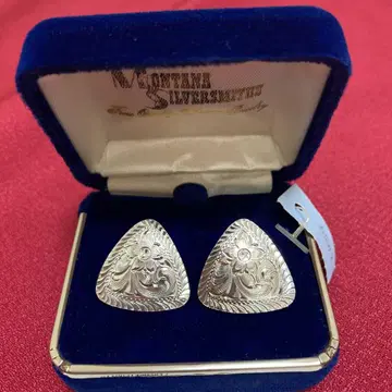 Montana Silversmiths 몬타나 실버 귀걸이 기타 피크
