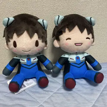 에반게리온 시리즈 푹신푹신 봉제 인형 2종 세트