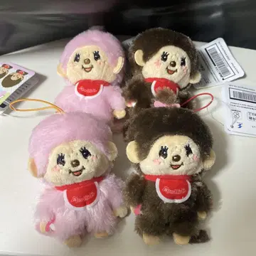 몬치치 컬러풀 마스코트 4종 세트