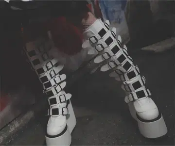 DEMONIA 아이시 트리니티 부츠 US7/24cm