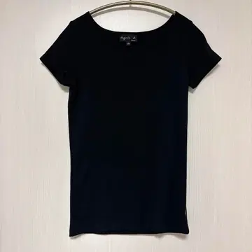 애니에스베 JG13 TS 코튼 티셔츠 T1 사이즈 블랙 미사용