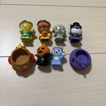 할로윈 소프트 비닐 손가락 인형 호빵맨 호 바이킨만고 호빵맨