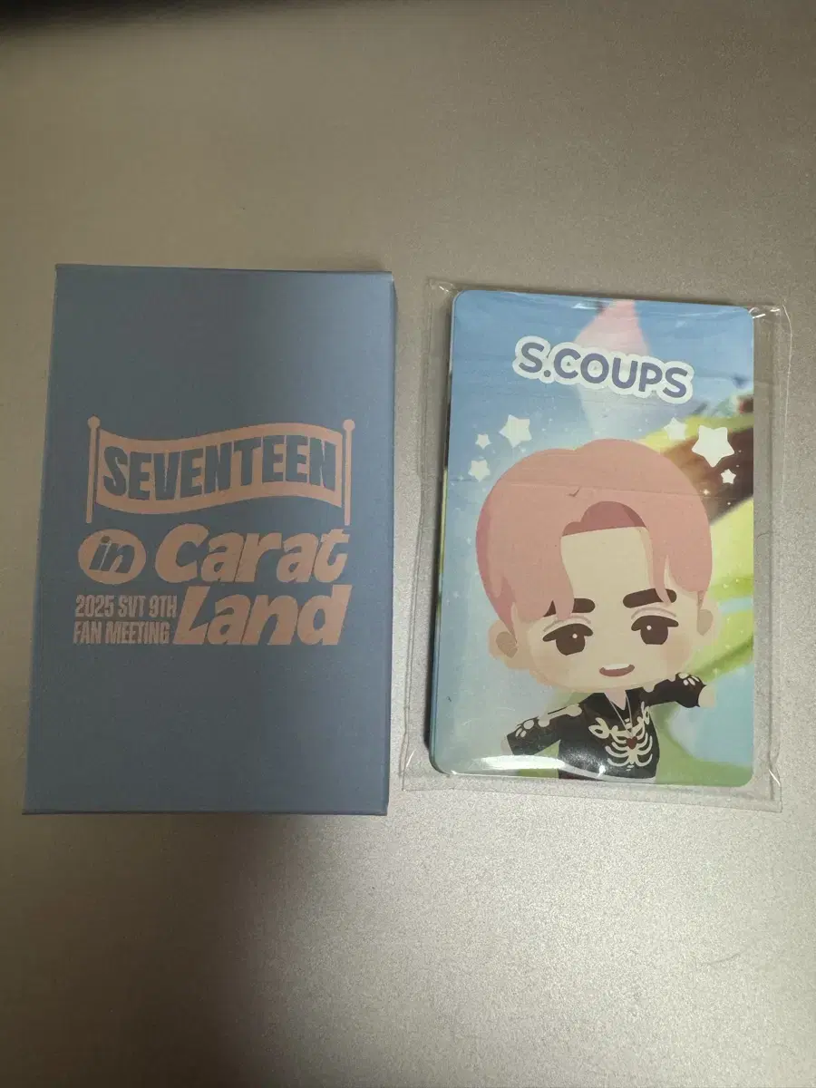 세븐틴 캐럿존 포카 + 퍼즐세븐틴 세트 판매