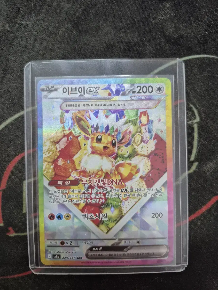 포켓몬카드 이브이 sar