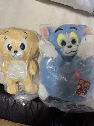 톰과 제리 봉제 인형 세트