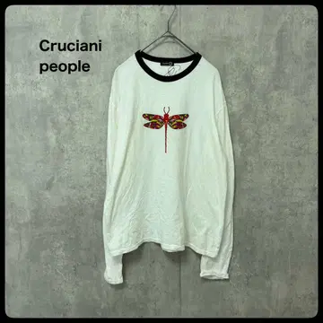 # Cruciani people 크루치아니 티셔츠 롱 T 잠자리