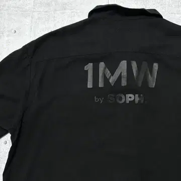 빅 사이즈 XL 1MW by SOPH GU 오픈 카라 셔츠 소프