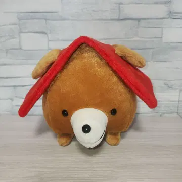 산엑스 오두막 강아지 봉제 인형 레어