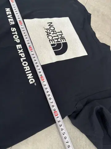 THE NORTH FACE 네이비 티셔츠