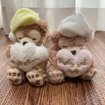 디즈니 더피 셰리 메이 봉제 인형 배지 스위트 드림