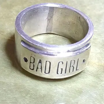 베르사니 BAD GIRL 925 실버 반지 20호