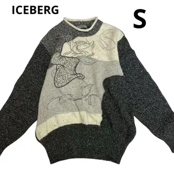 새상품급 ICEBERG 아이스버그 니트 디즈니 이탈리아제 S 사이즈