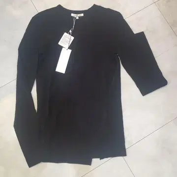 HELMUT LANG 블랙 긴팔 티셔츠