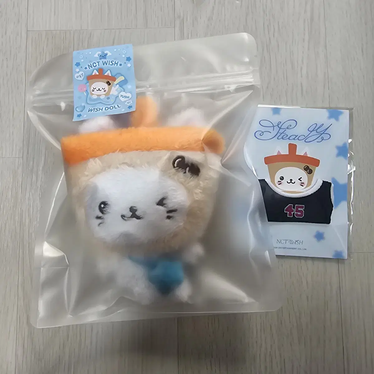 Sealed] Wishdoll Bubble Cat + Dunk Shoot Uniform Outfit (Nct
