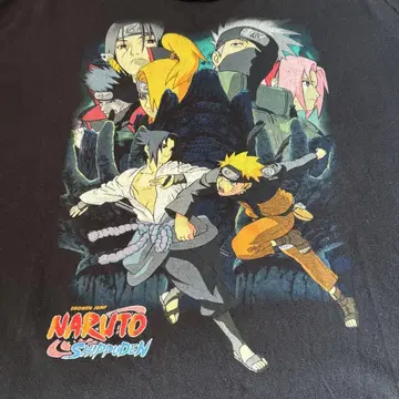 NARUTO 나루토 티셔츠 이타치 디다라 오니상어 사스케 XL