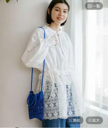 코튼 처치 드레스 튜닉