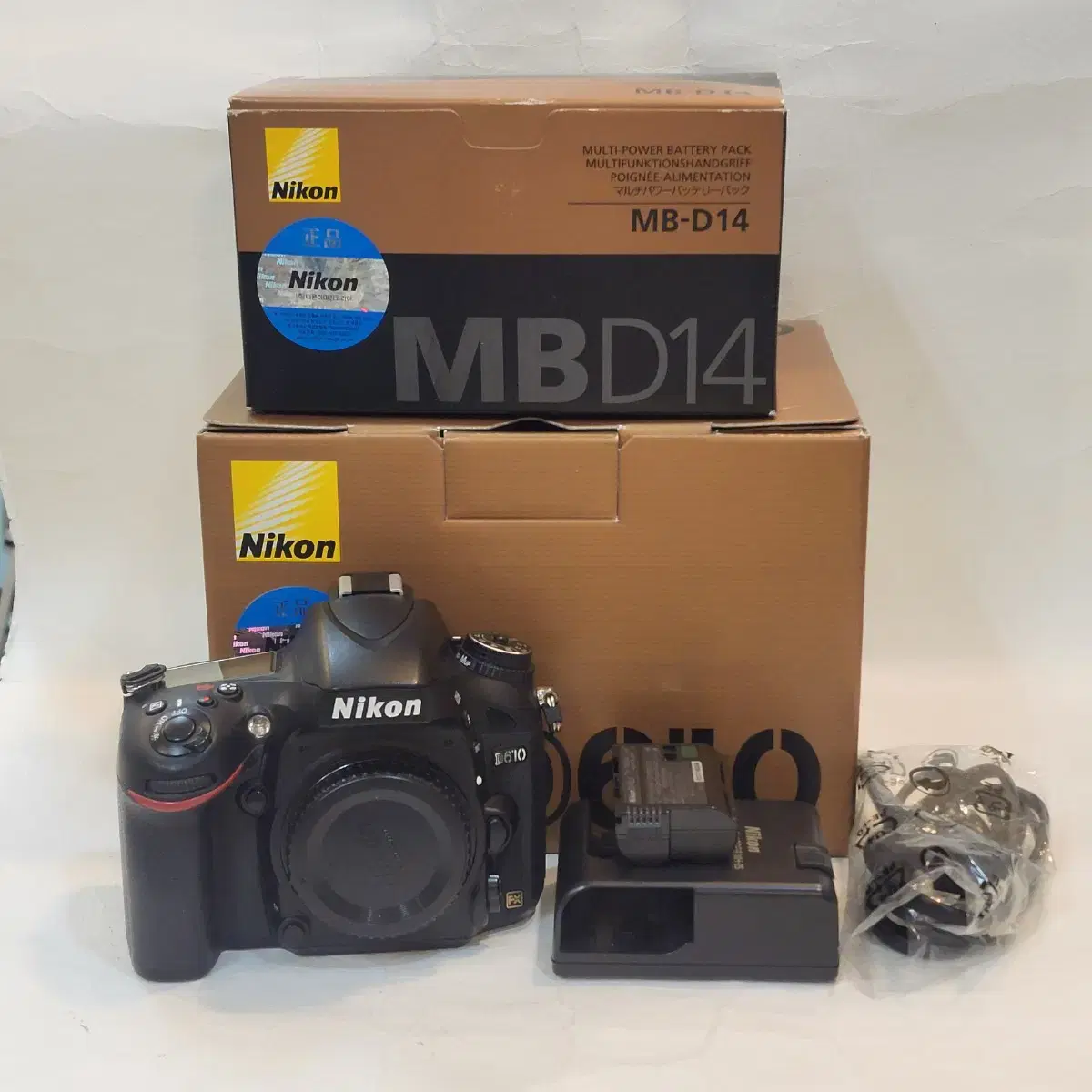 니콘 정품 D610+MB D14 그립 컷수20912컷