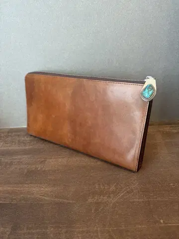 7SENSE Wallet IN Clutch 쉘 코도반 버번