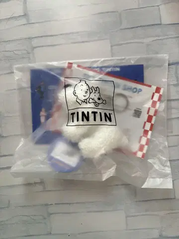 TINTIN 스노우이 봉제 인형 스트랩 탕탕의 모험