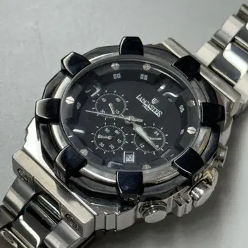 LANCASTER 랭커스터 크로노그래프 시계 45mm 미사용, 장기 보관