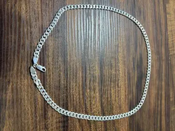 실버 925 체인 목걸이 키헤이 50cm 폭 7mm