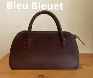 Bleu Bleuet 여성용 백 브라운 가죽 가죽제품 토트