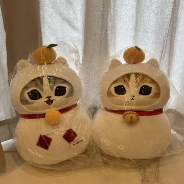모프 샌드 거울 떡 봉제 인형