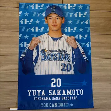 사카모토 유야 압도적인 의욕 굿즈 태피스트리 베이스타즈