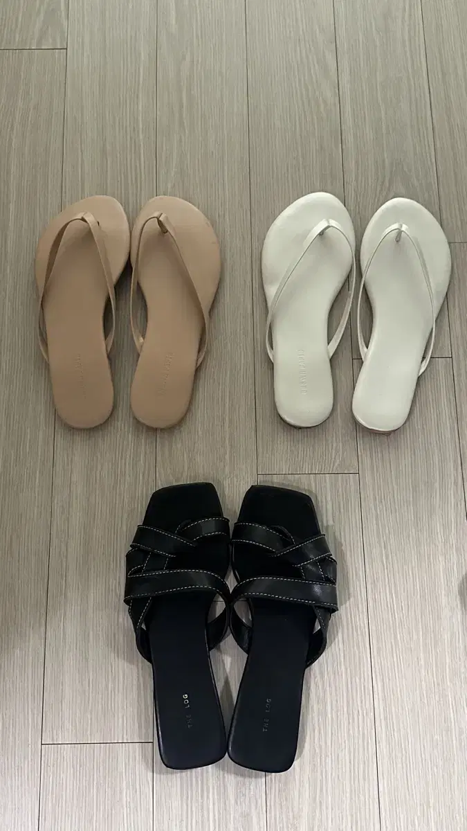여름 쪼리 3종