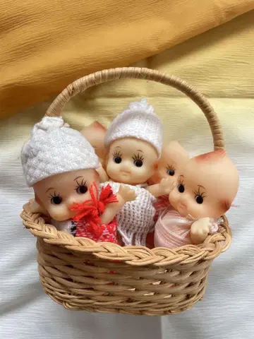 큐피 인형 손뜨개질 의상 5종 세트