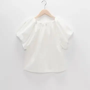 쁘띠 마인 리안 블라우스 화이트