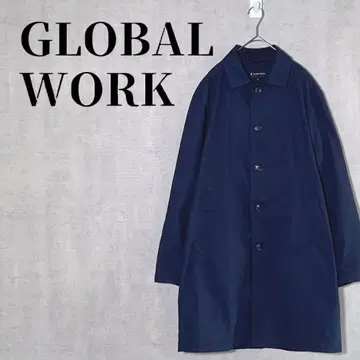 GLOBAL WORK 글로벌 워크 스텐카라 코트 면 34% 사이즈 M